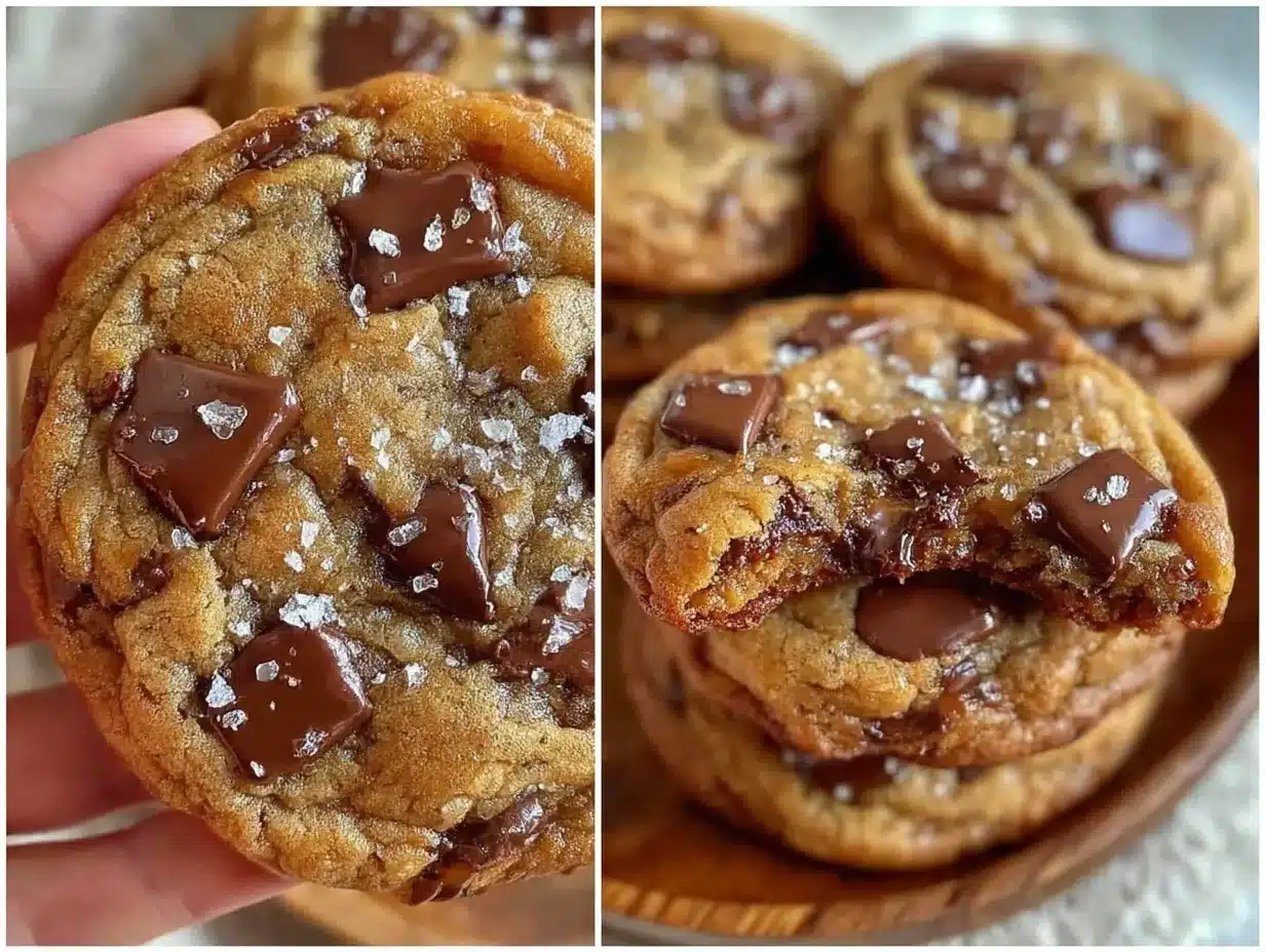 brown butter chocolate chip cookies preparation steps