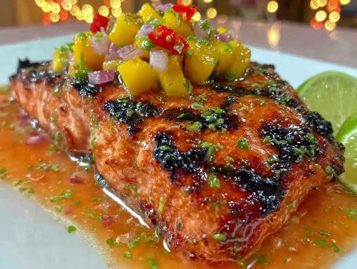 brown sugar garlic grilled salmon preparation steps
