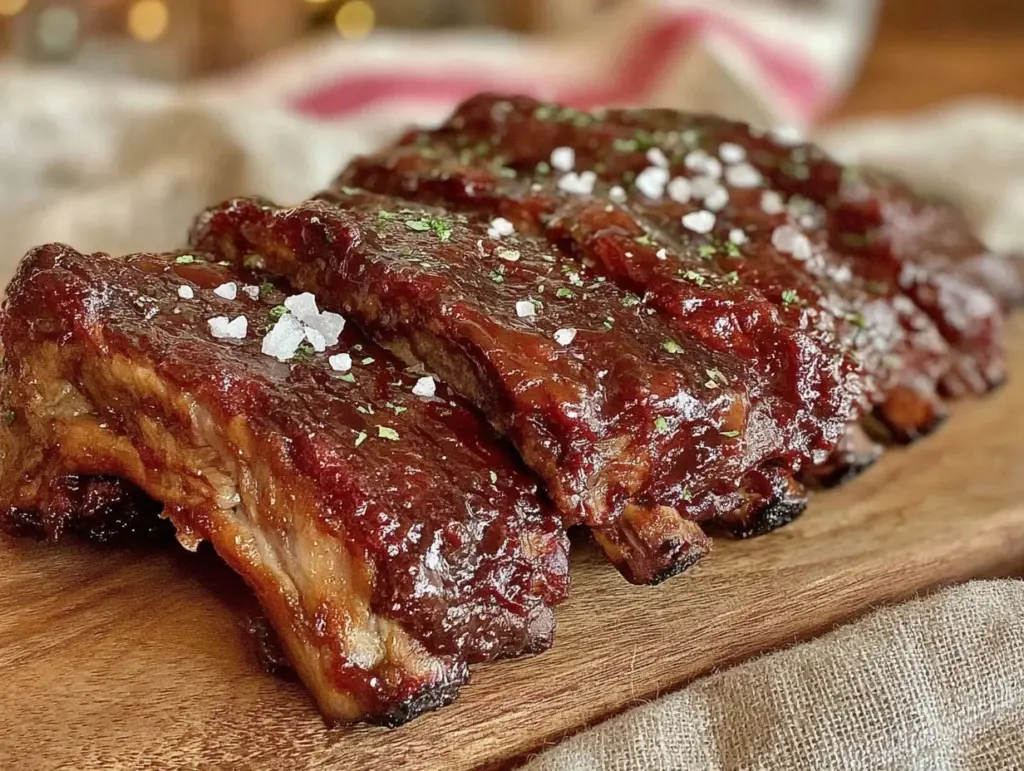 brown sugar memphis bbq baby back ribs - featured image