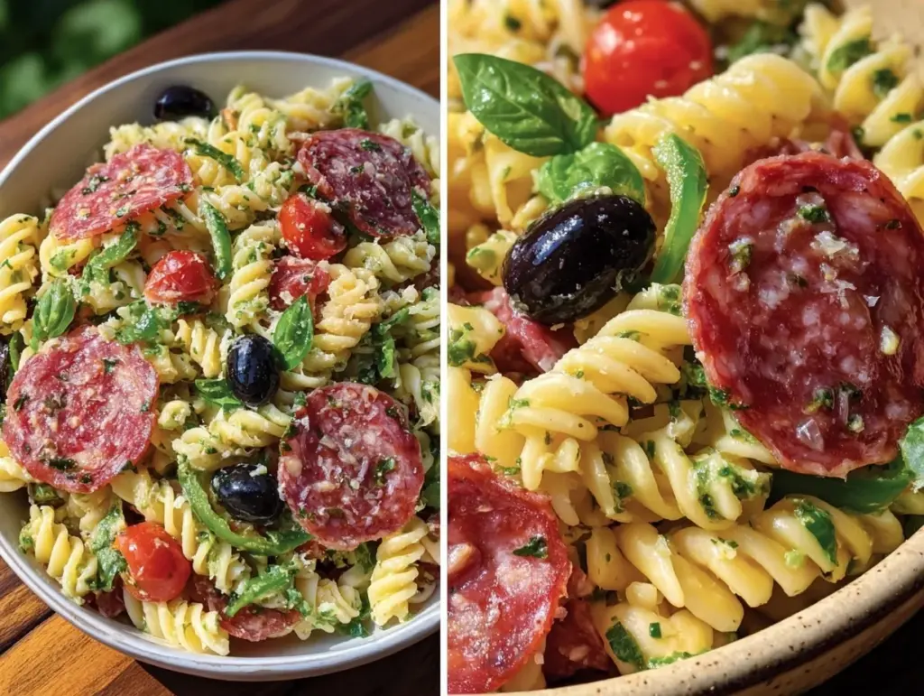 classic Italian pasta salad - featured image
