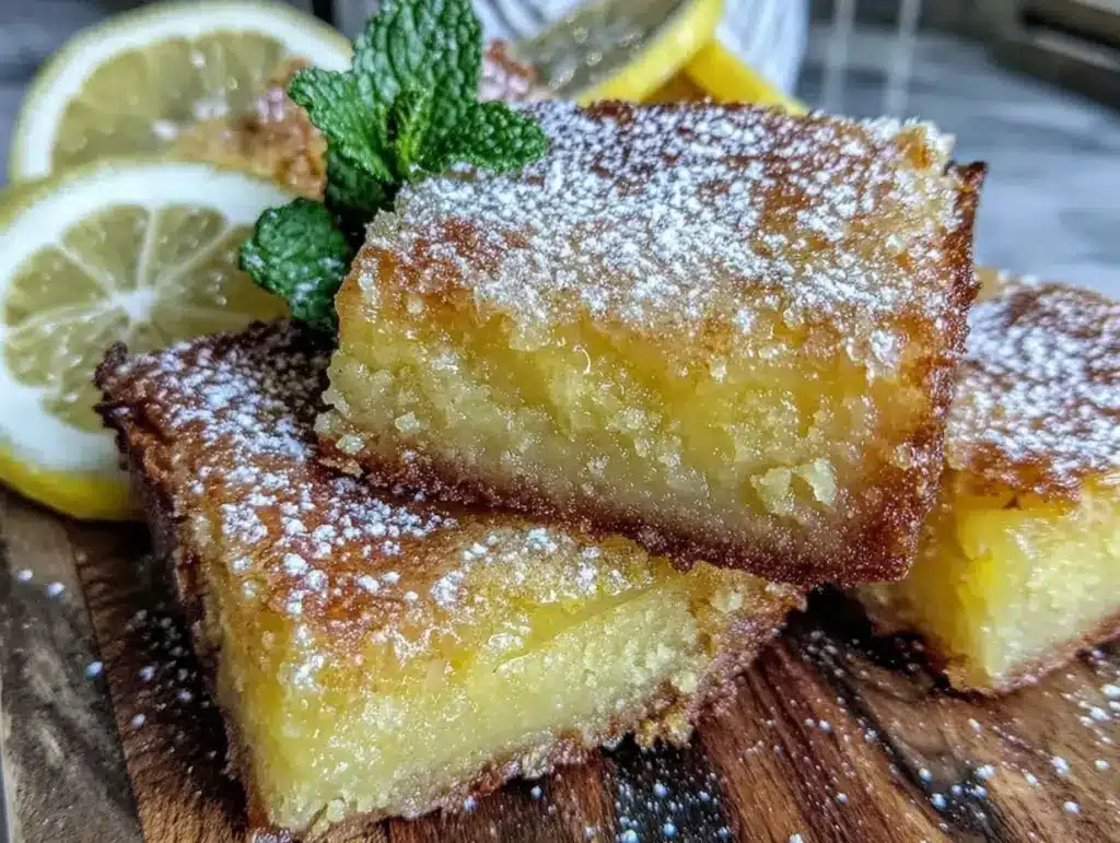 classic tangy lemon bars - featured image