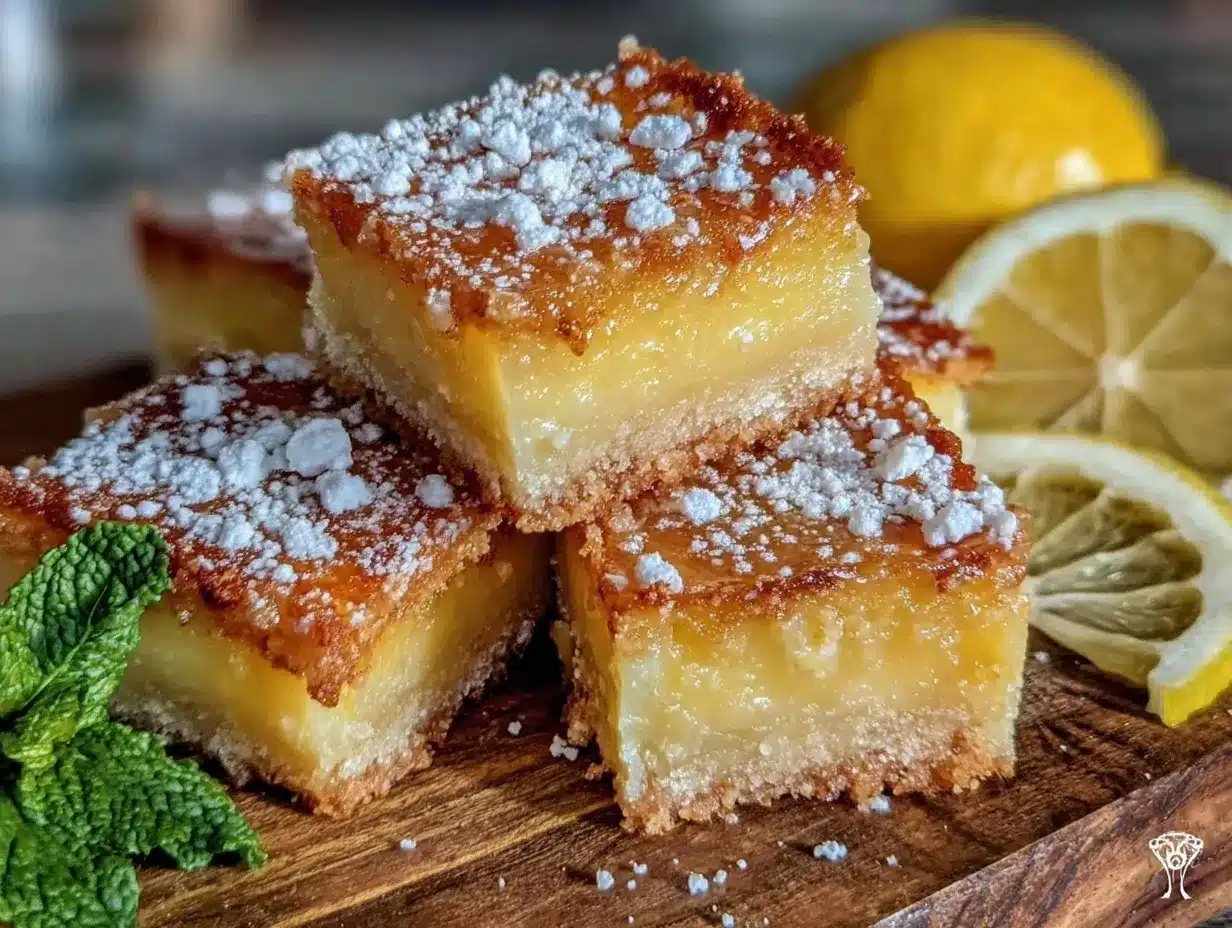 classic tangy lemon bars preparation steps