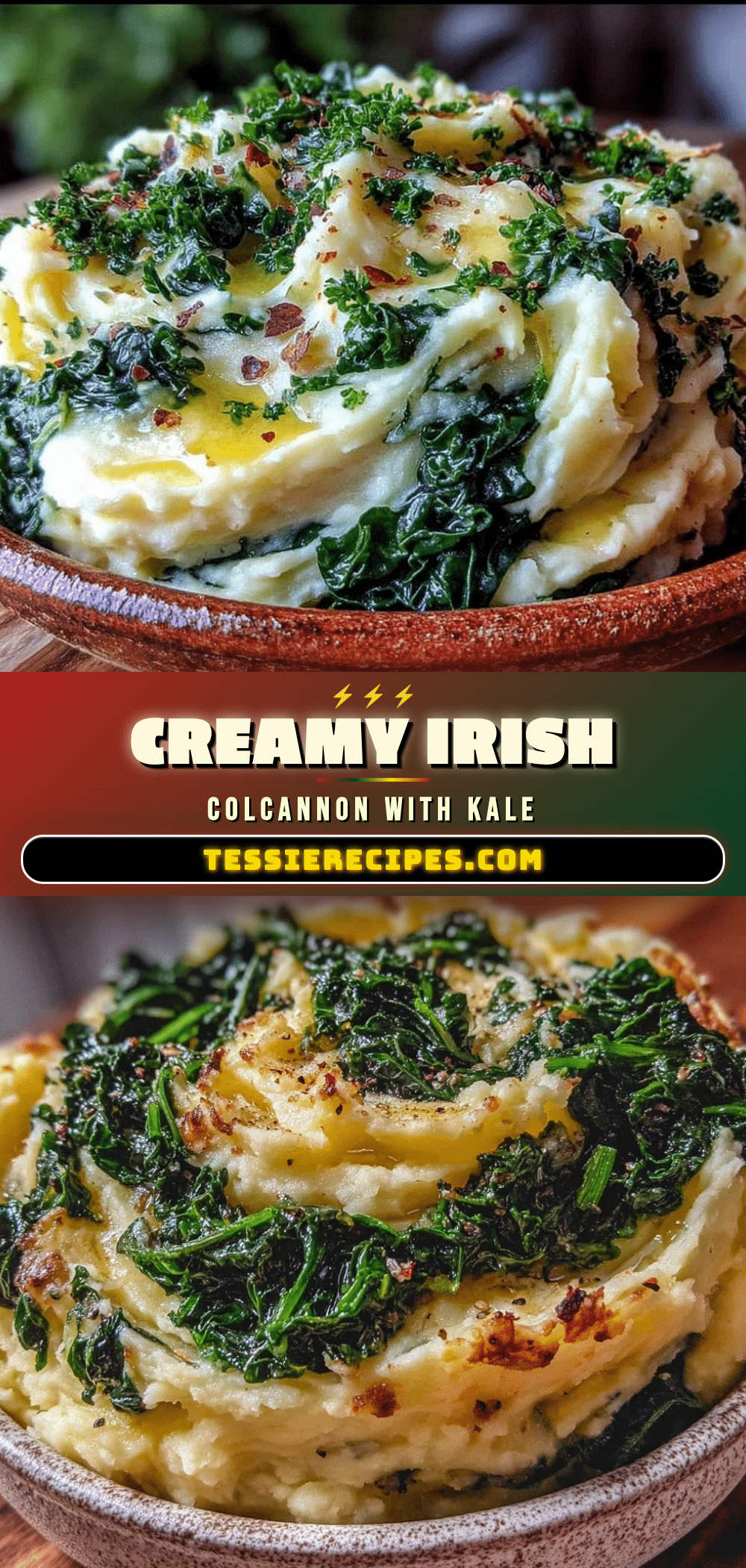 Colcannon Irish Mashed Potatoes recipe