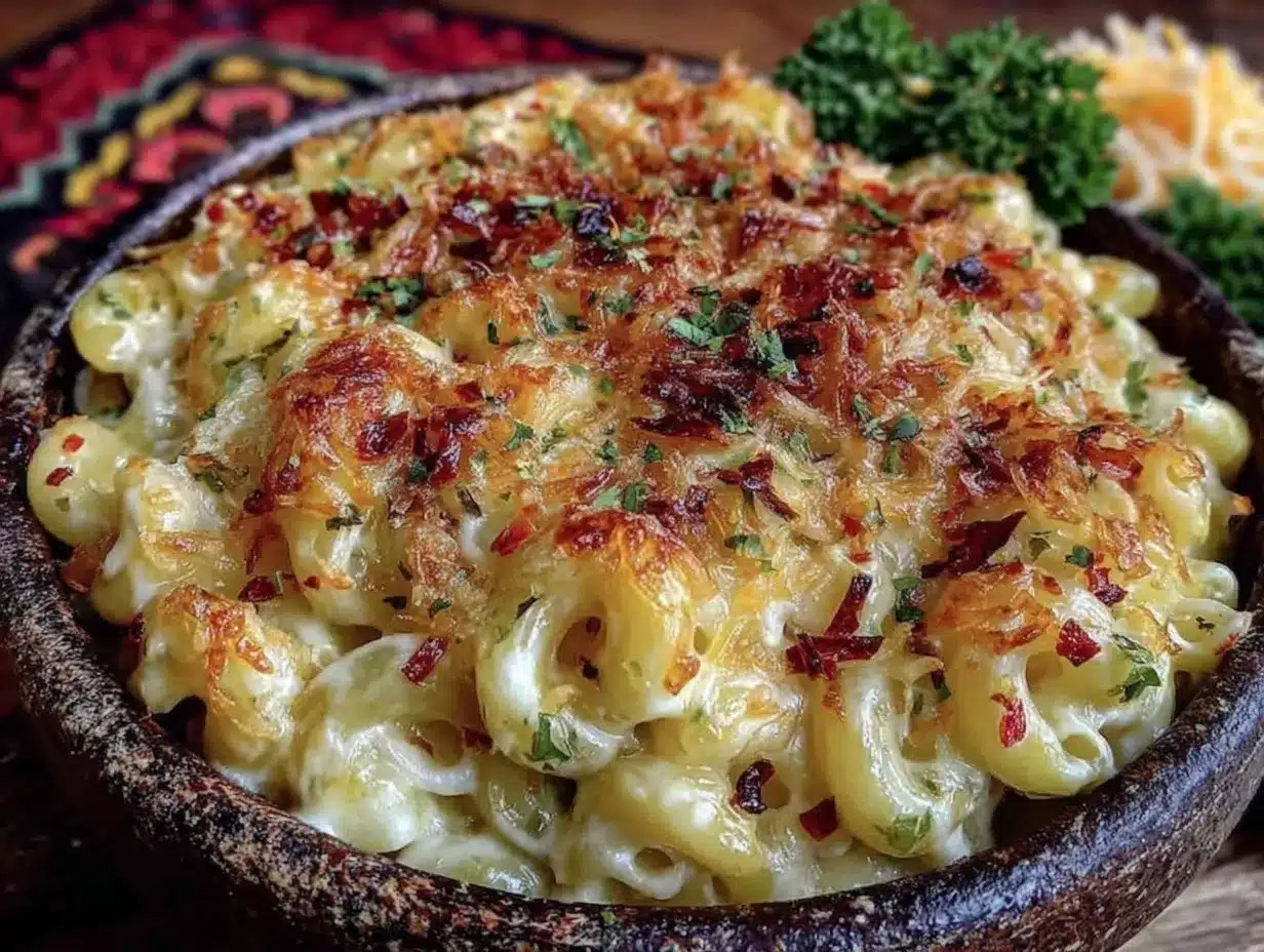 cozy crockpot mac and cheese preparation steps