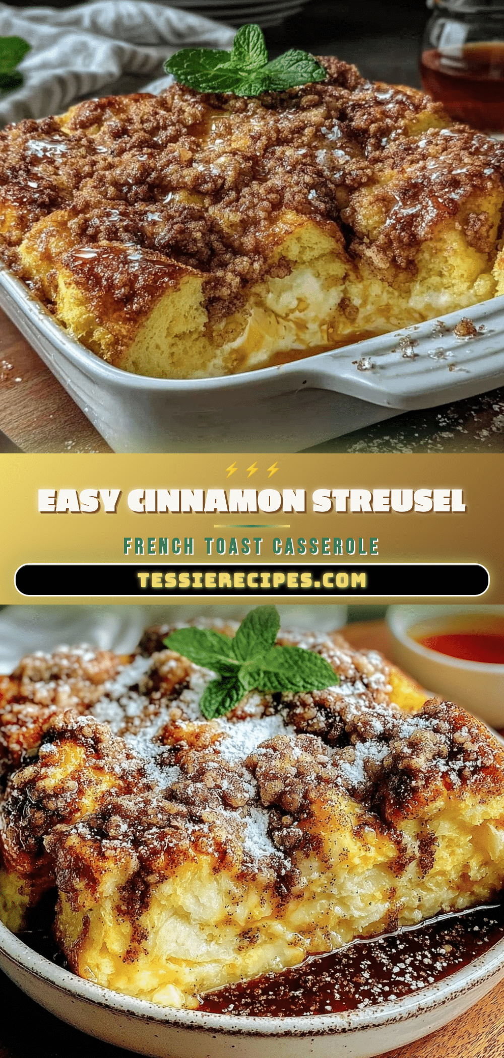 cozy french toast casserole recipe