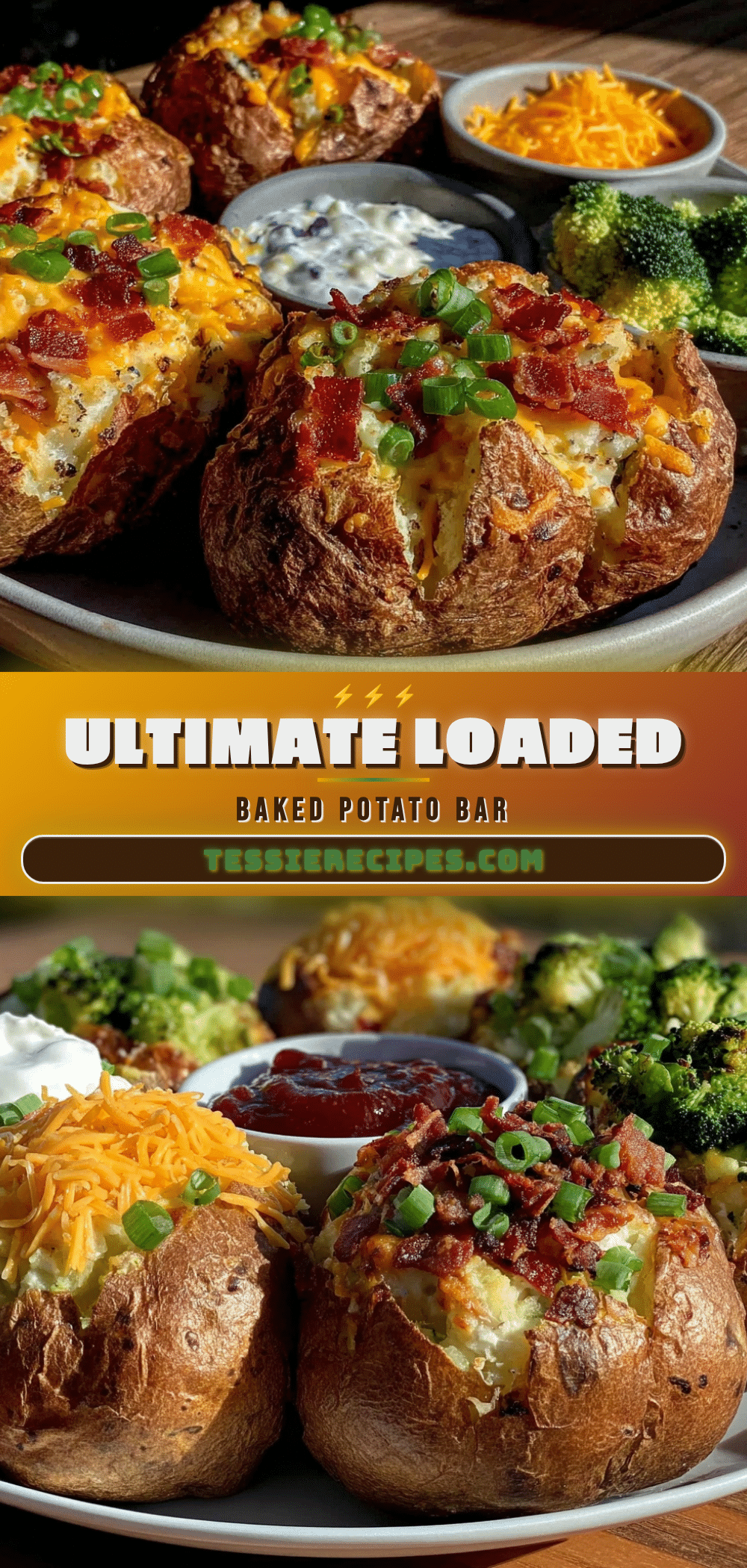cozy loaded baked potato bar recipe