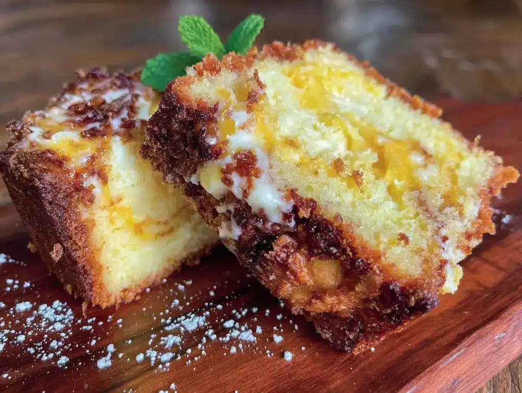 cream cheese pound cake - featured image