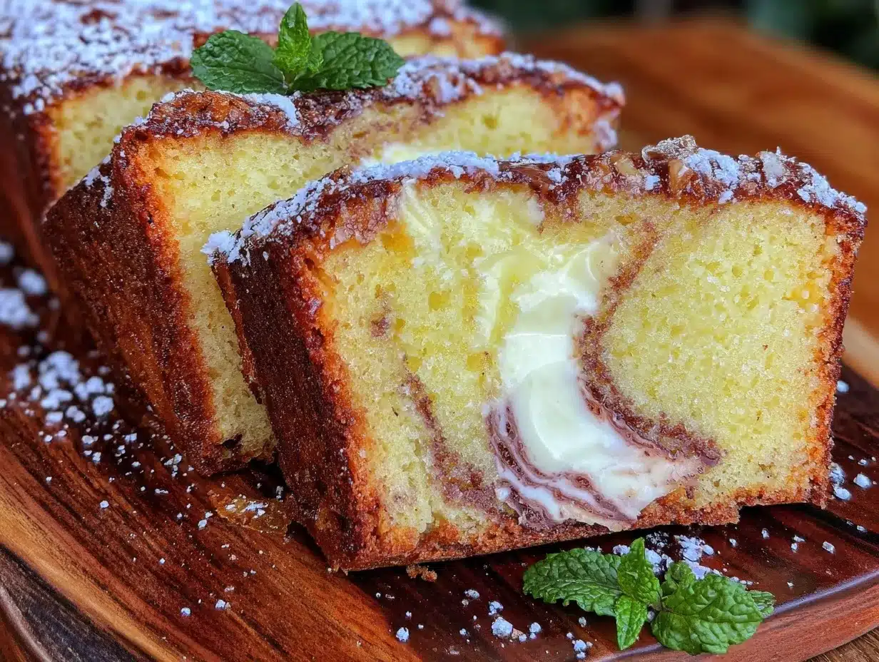 cream cheese pound cake preparation steps