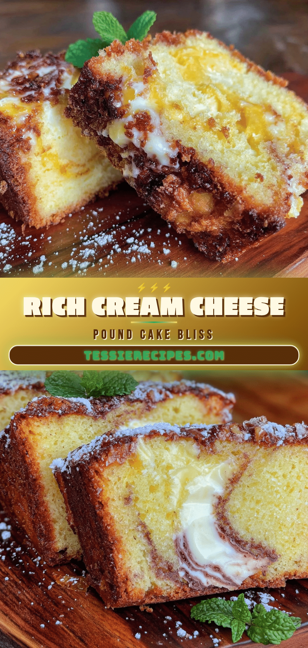 cream cheese pound cake recipe