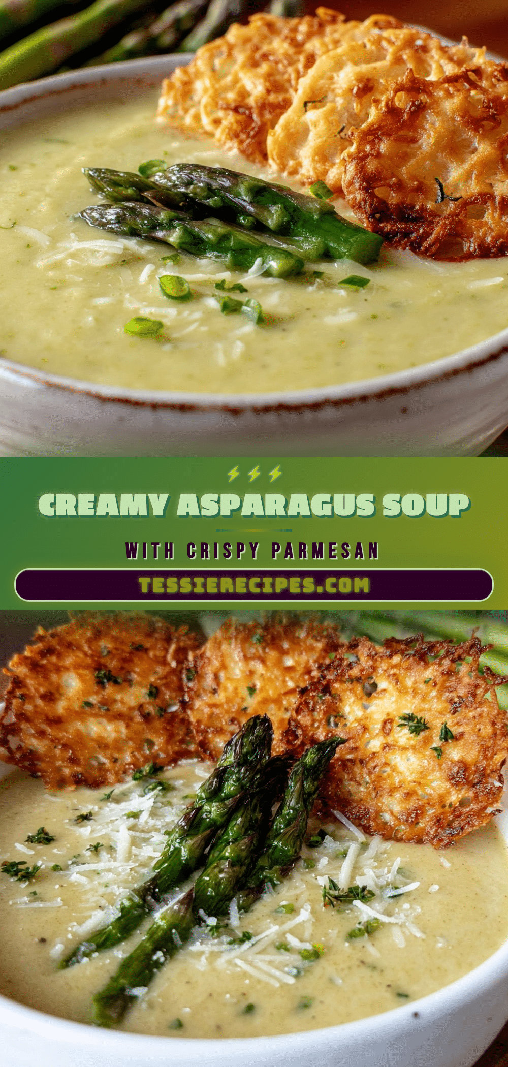 creamy asparagus soup recipe