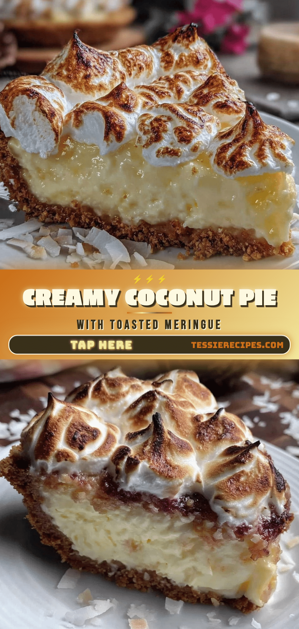 creamy coconut cream pie recipe