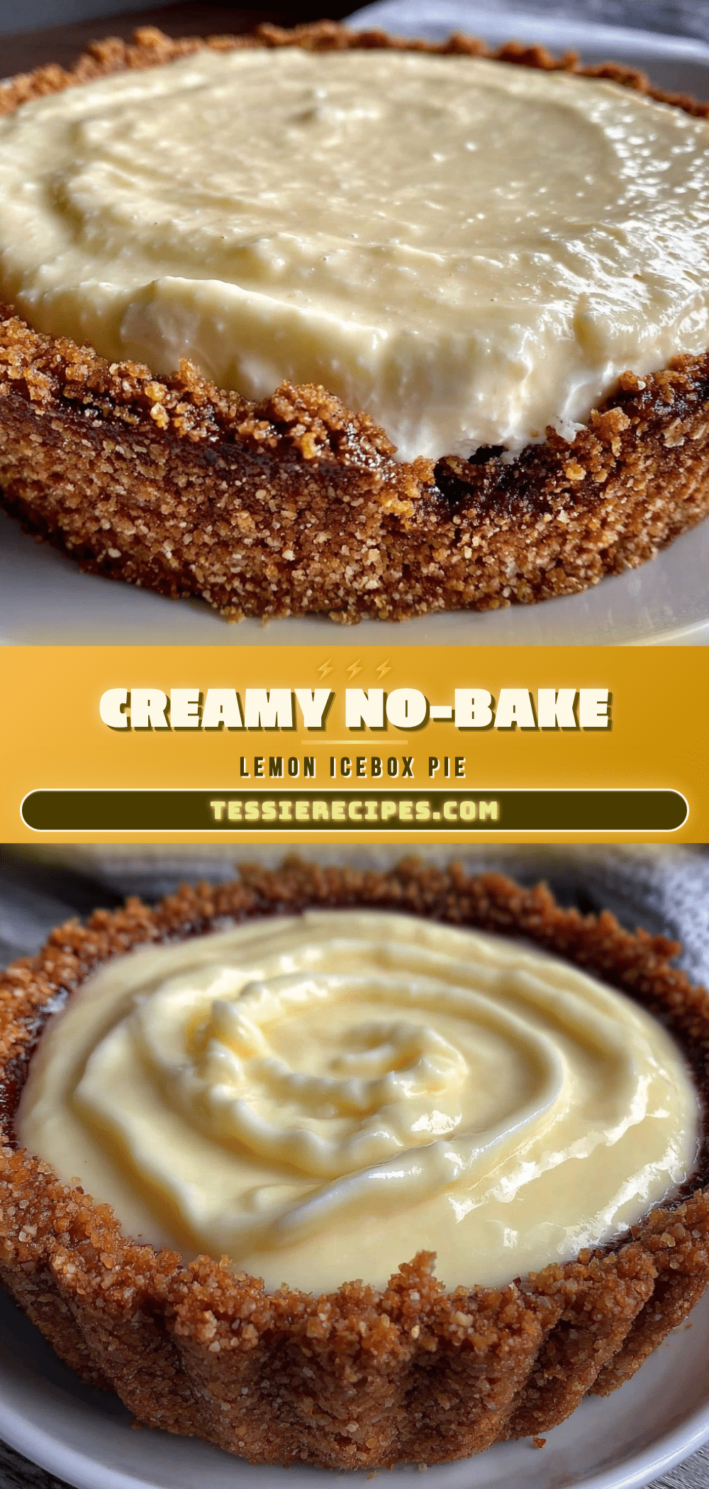 creamy lemon icebox pie recipe