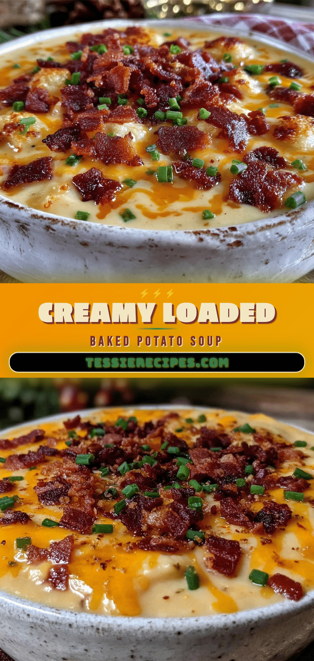 creamy loaded baked potato soup recipe