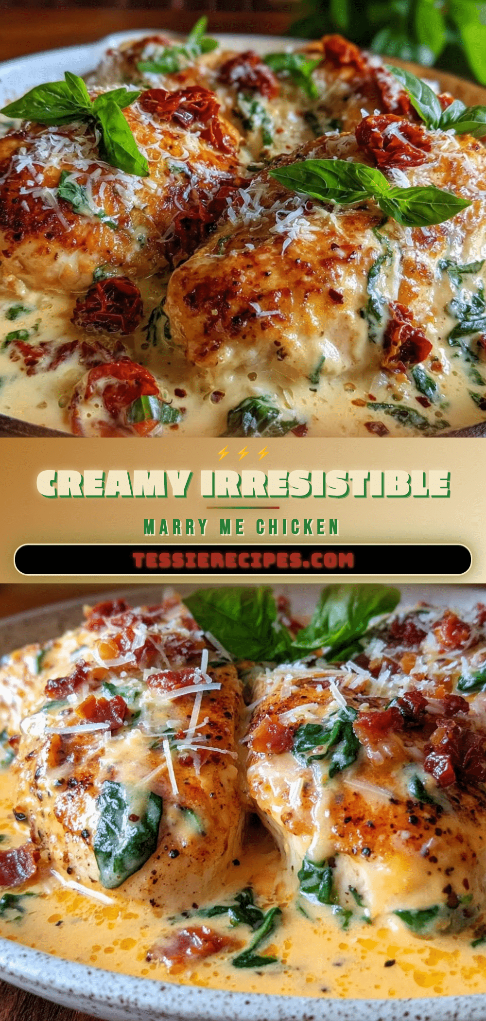 creamy marry me chicken recipe
