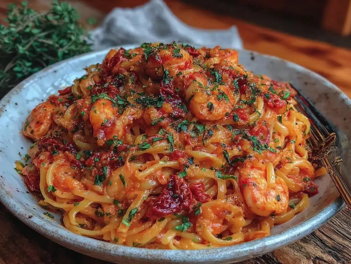 Creamy Marry Me Pasta preparation steps