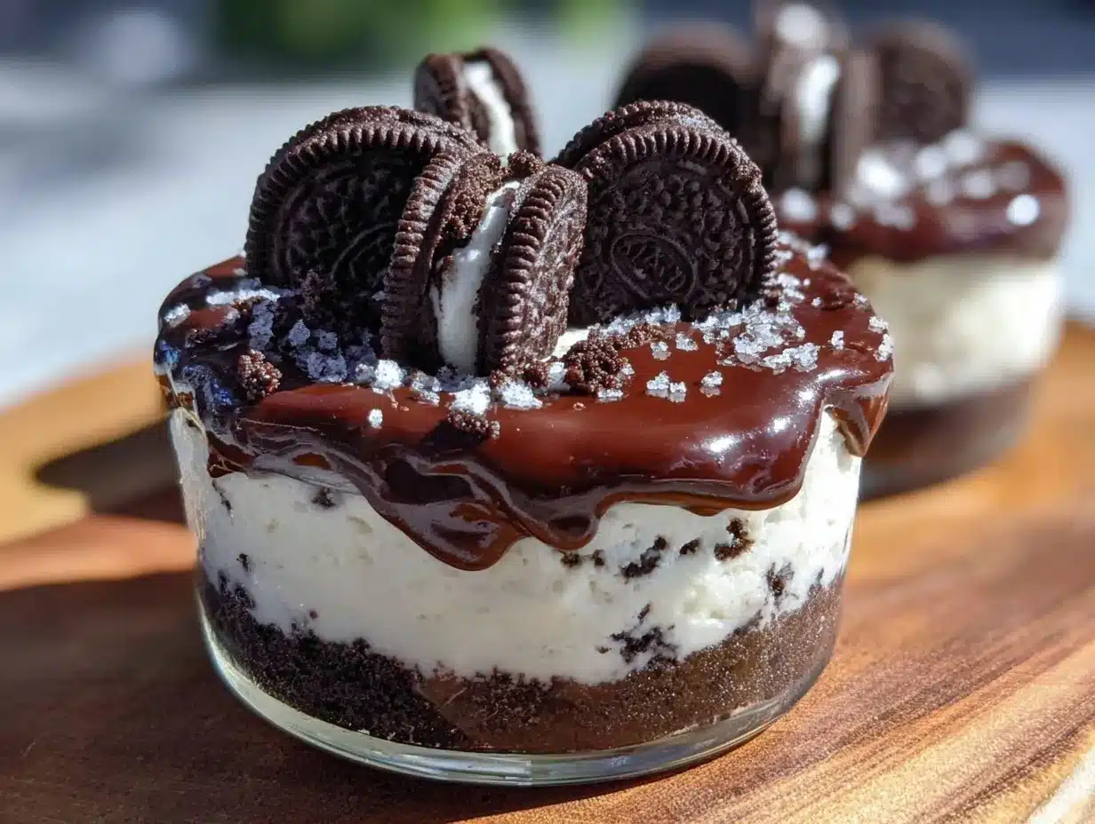 creamy no-bake Oreo cheesecake delight preparation steps