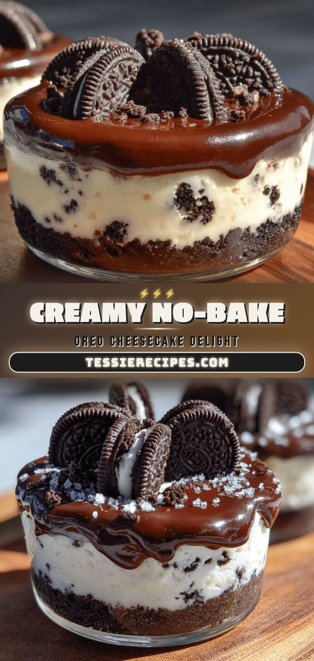 creamy no-bake Oreo cheesecake delight recipe