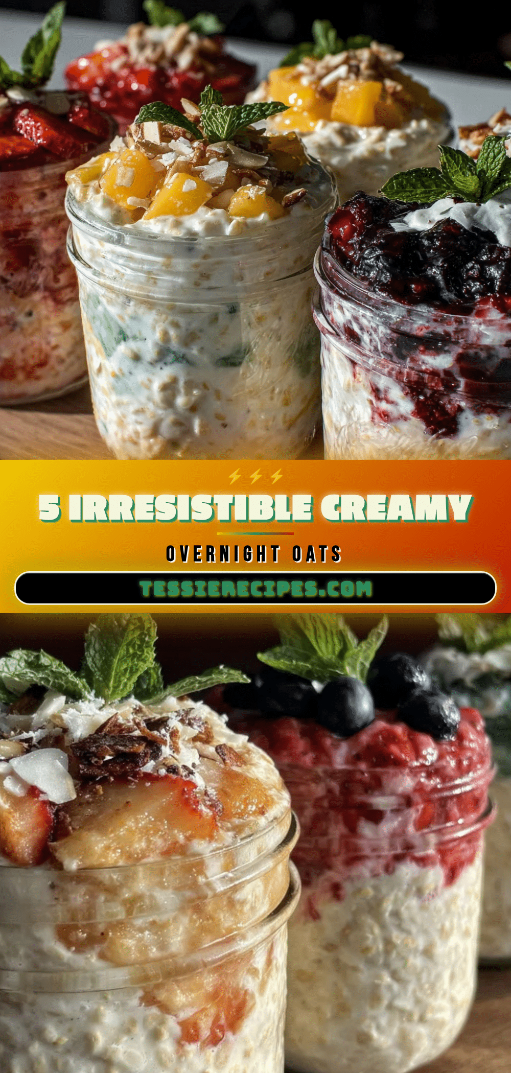 creamy overnight oats recipe