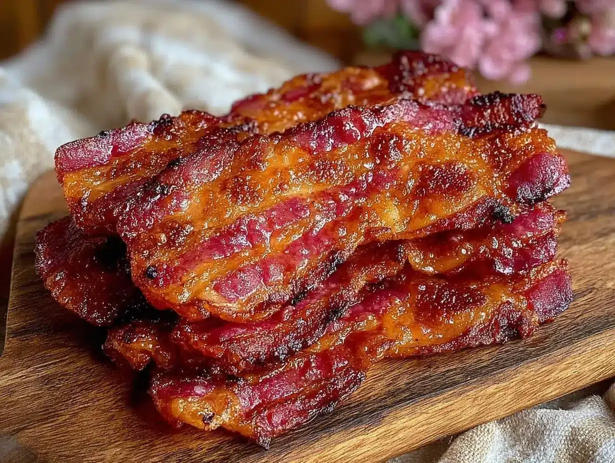 crispy air fryer bacon recipe preparation steps