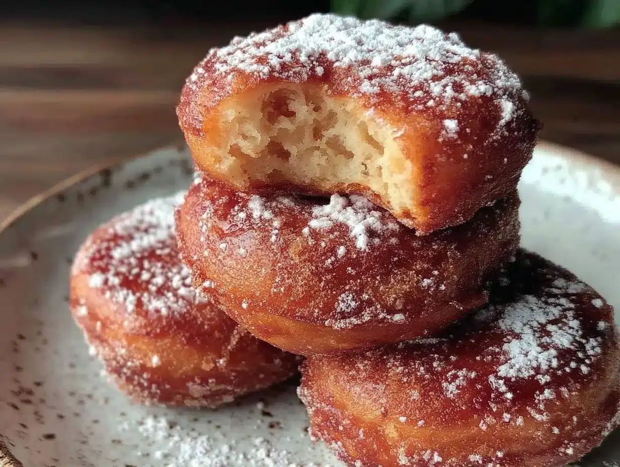 crispy air fryer donuts preparation steps