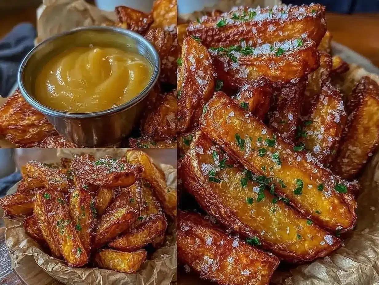 crispy air fryer french fries recipe preparation steps