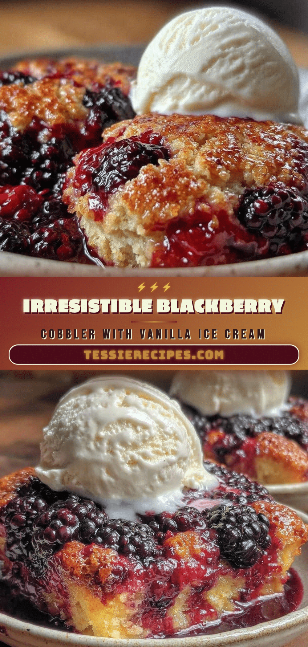 crispy blackberry cobbler recipe