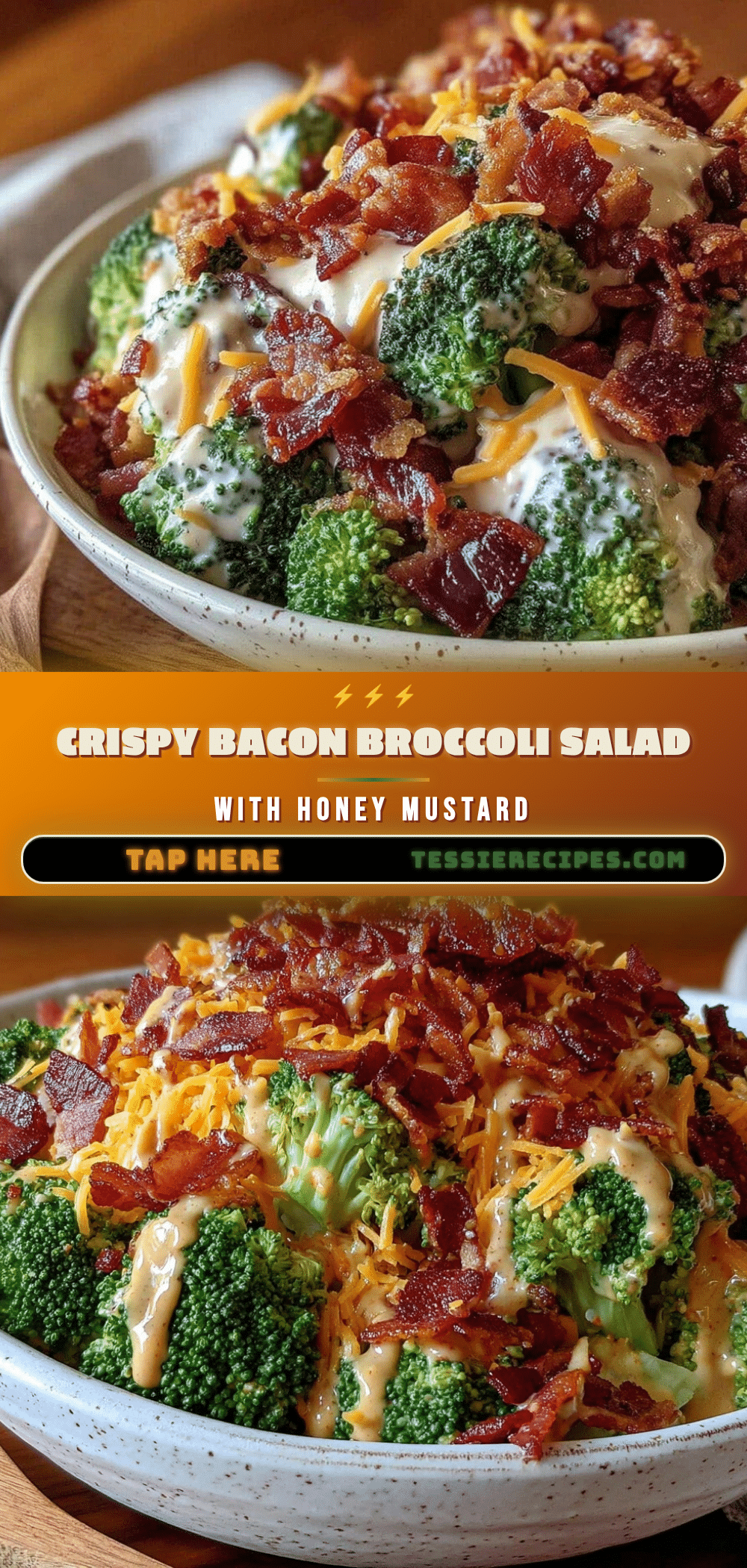 crispy broccoli salad with bacon recipe