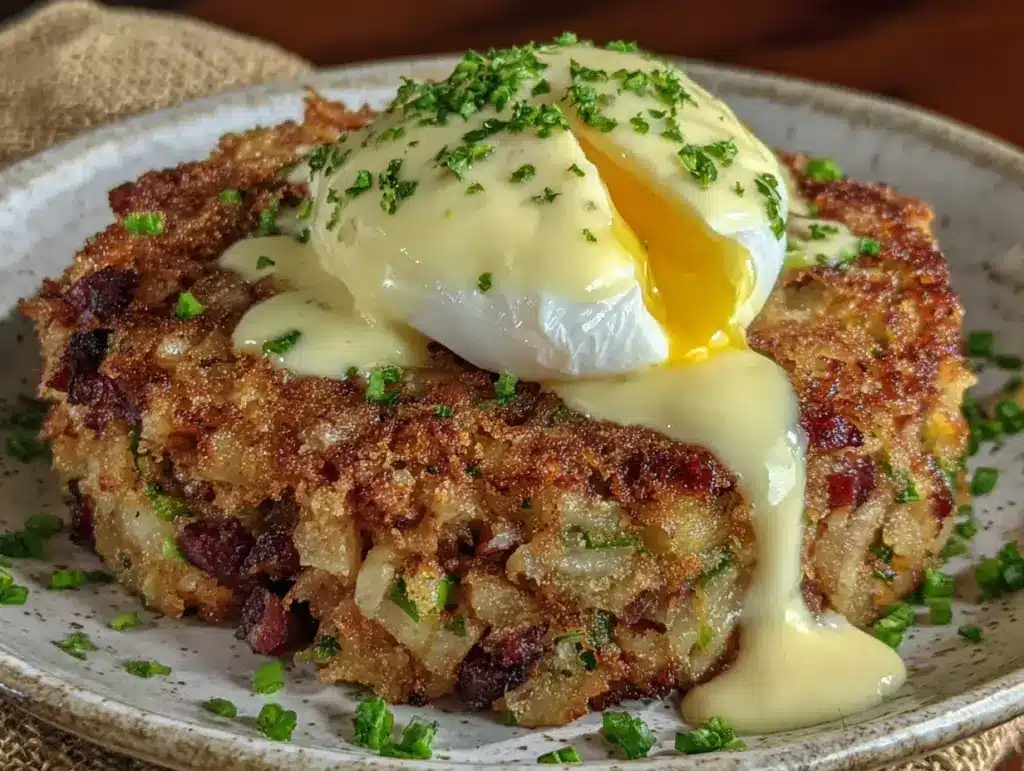 crispy corned beef hash - featured image