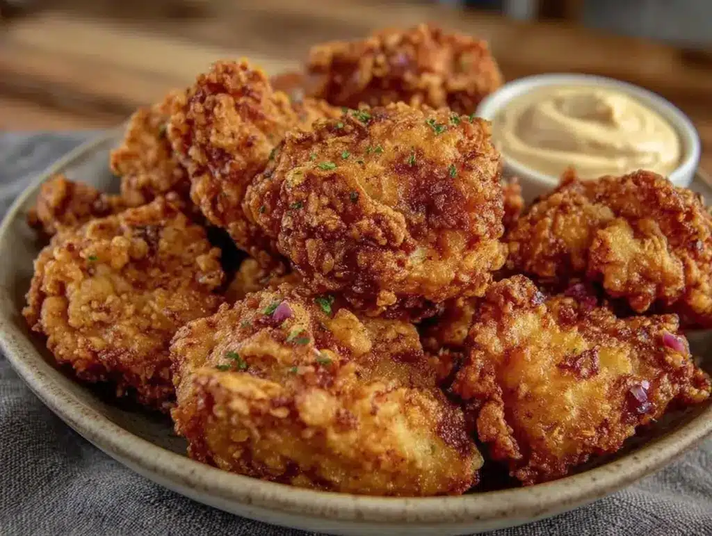 crispy japanese karaage fried chicken - featured image