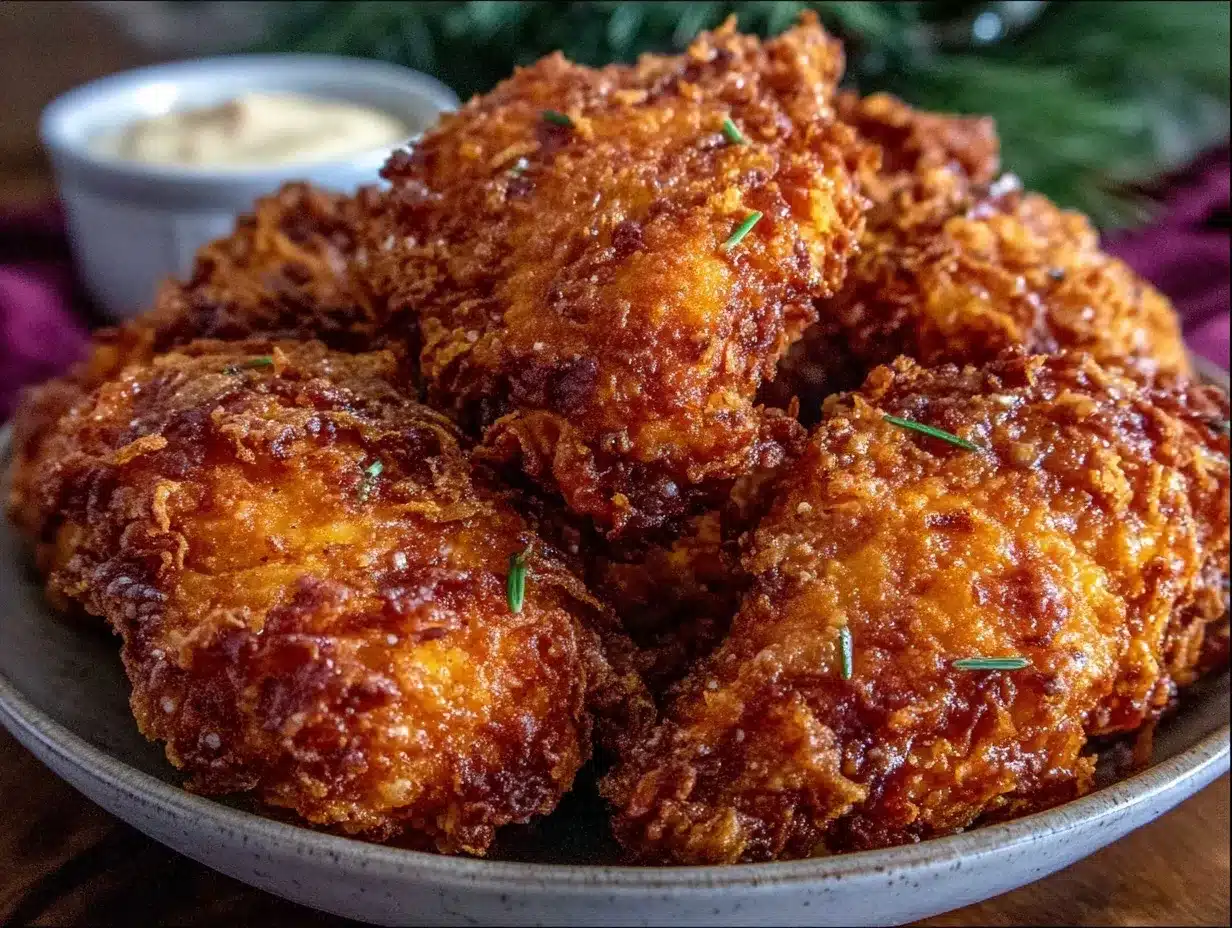crispy japanese karaage fried chicken preparation steps