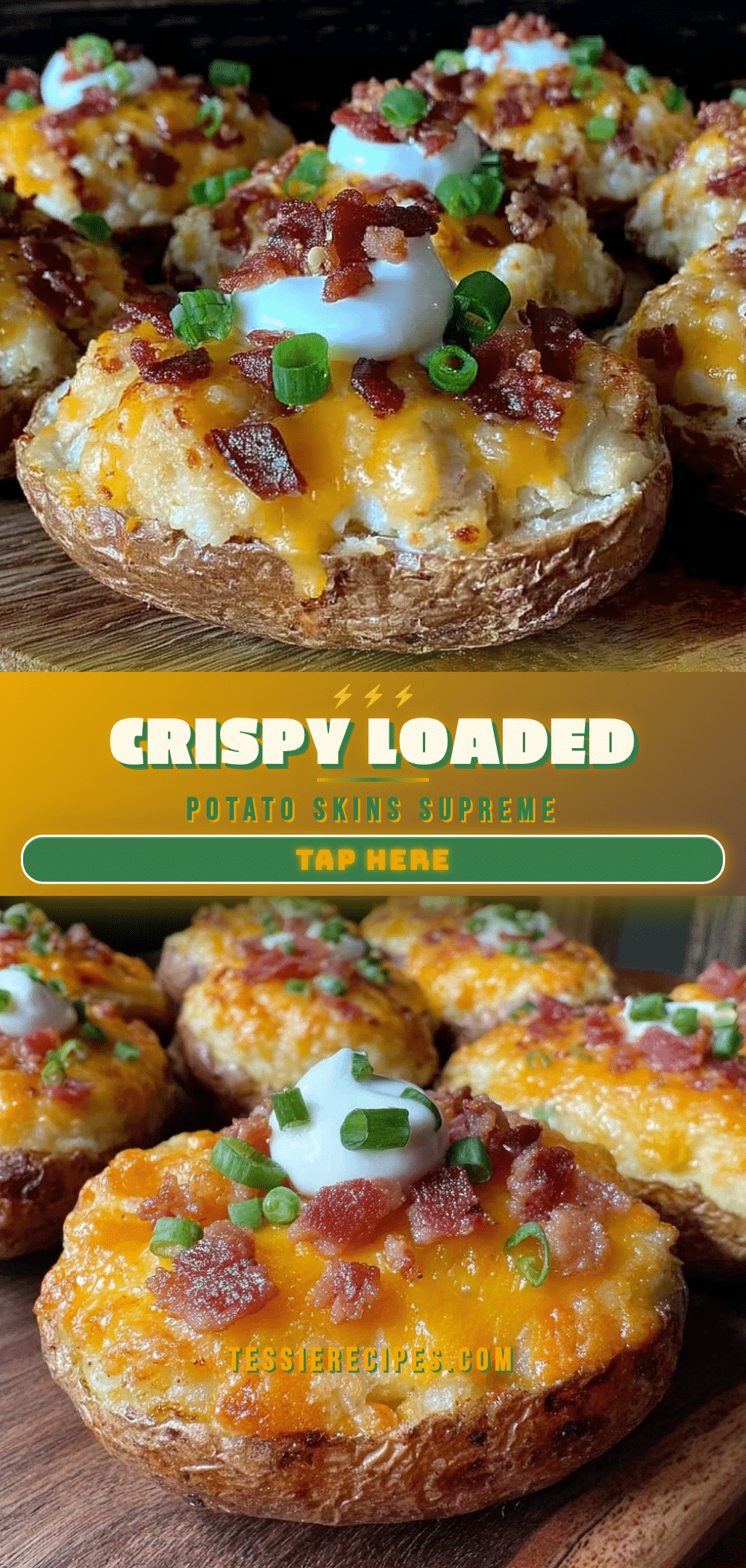 crispy loaded potato skins supreme recipe recipe