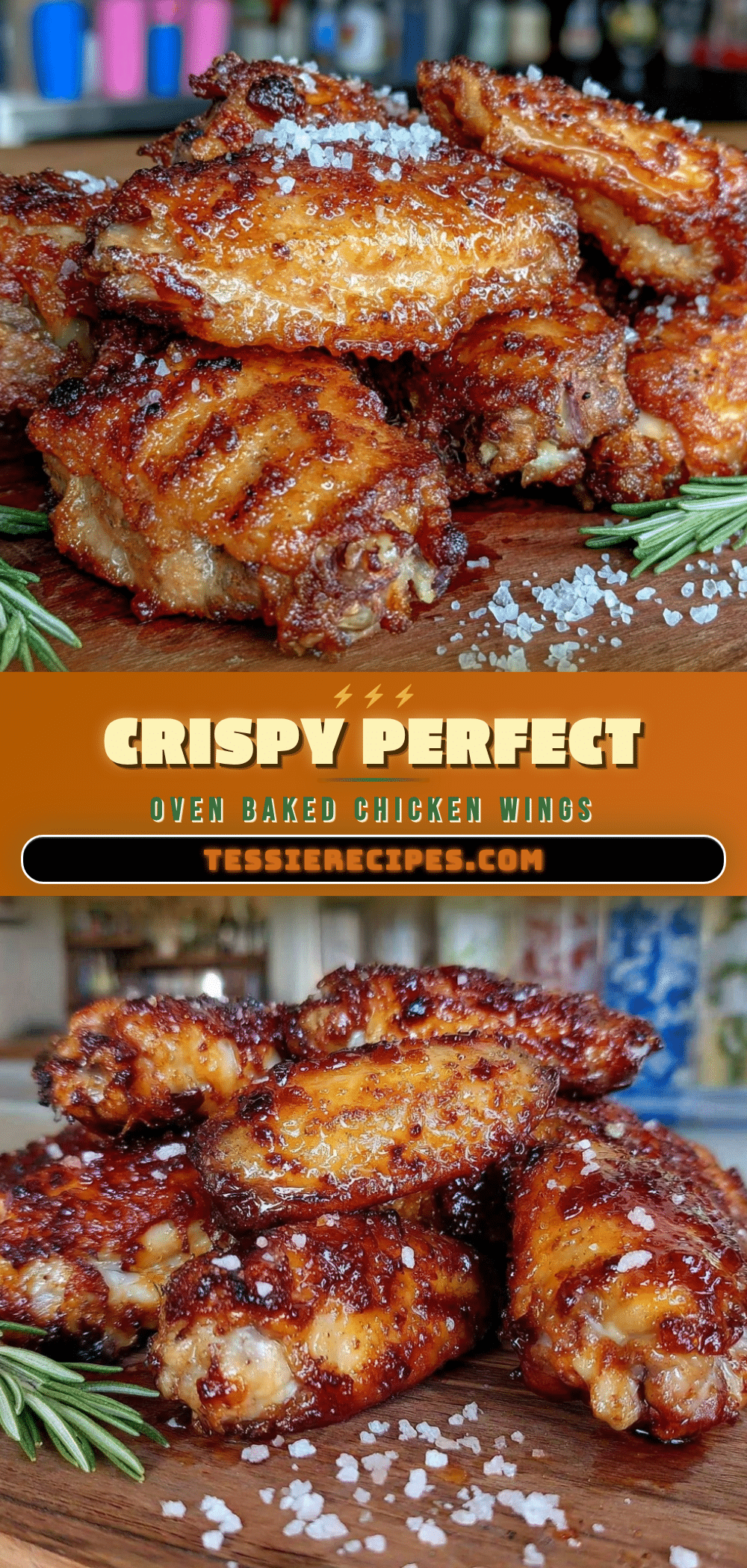 crispy oven baked chicken wings recipe