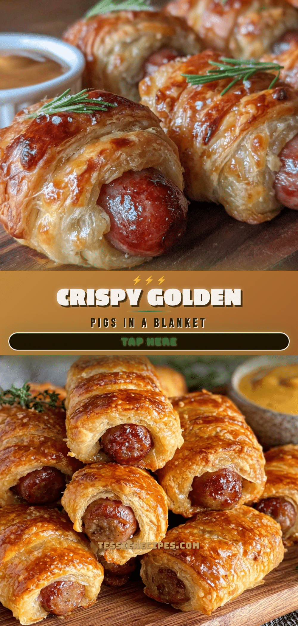 crispy pigs in a blanket recipe