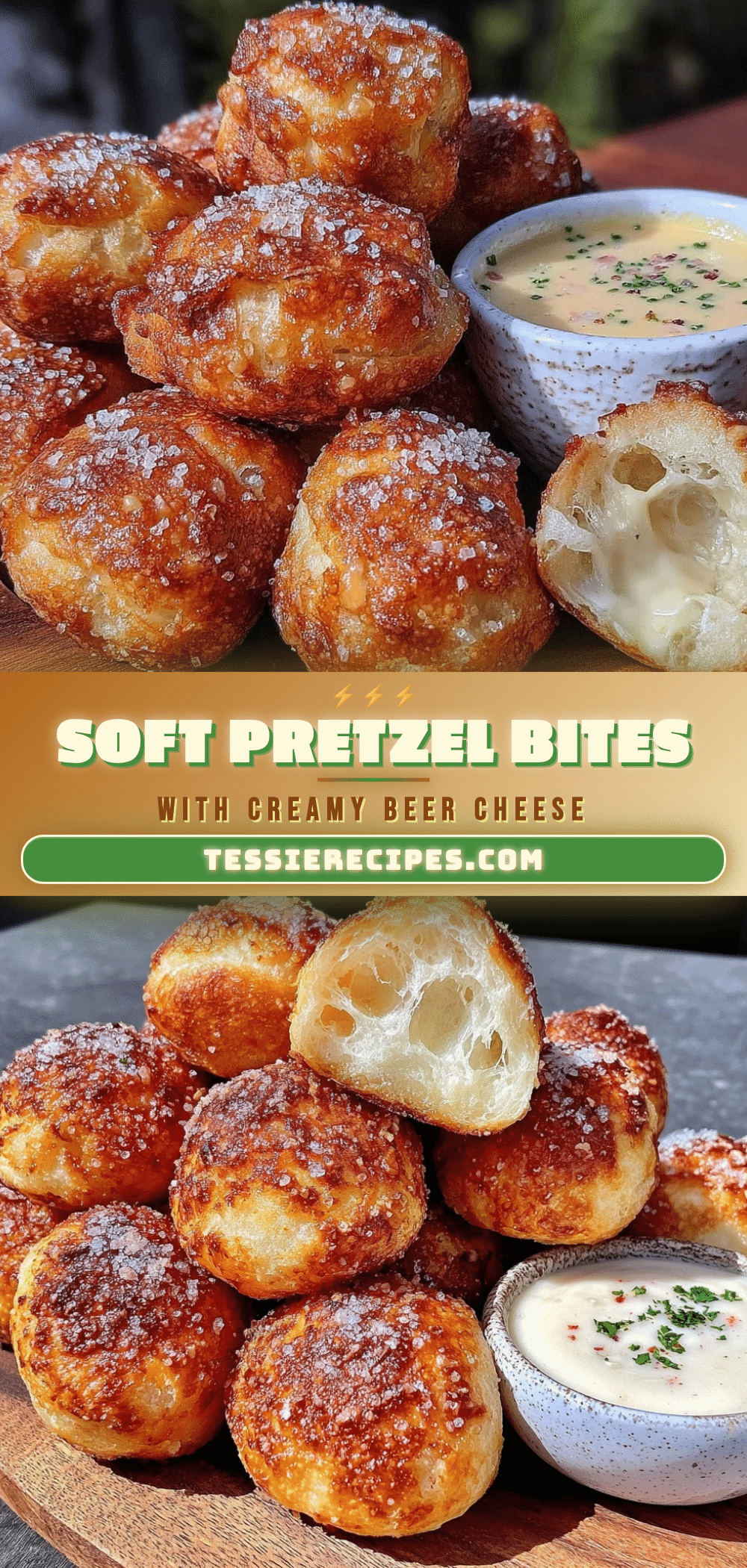 crispy pretzel bites recipe
