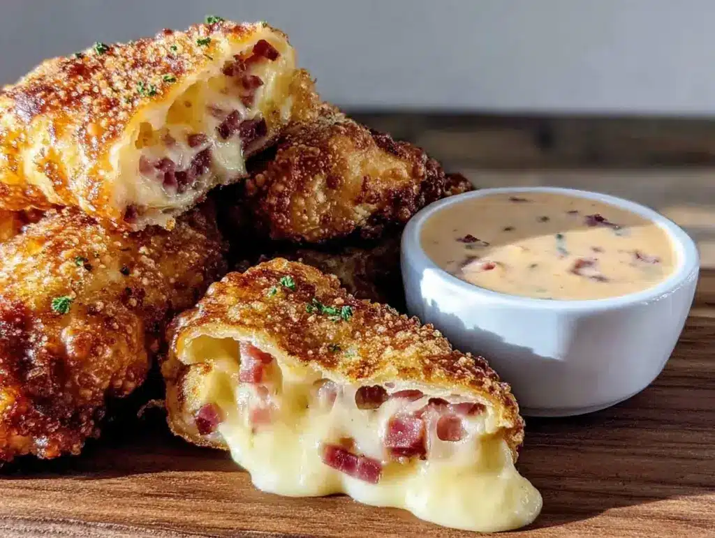 crispy Reuben egg rolls - featured image