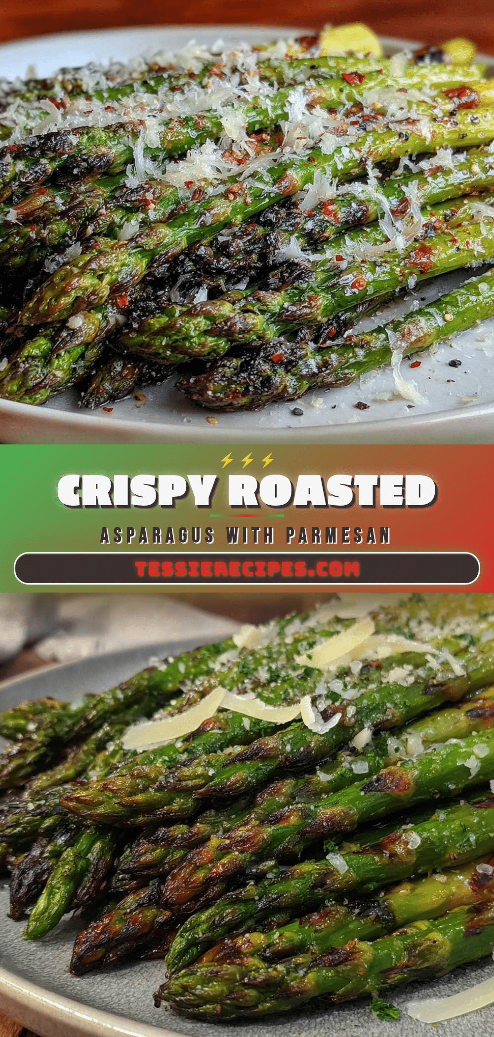 crispy roasted asparagus with parmesan recipe