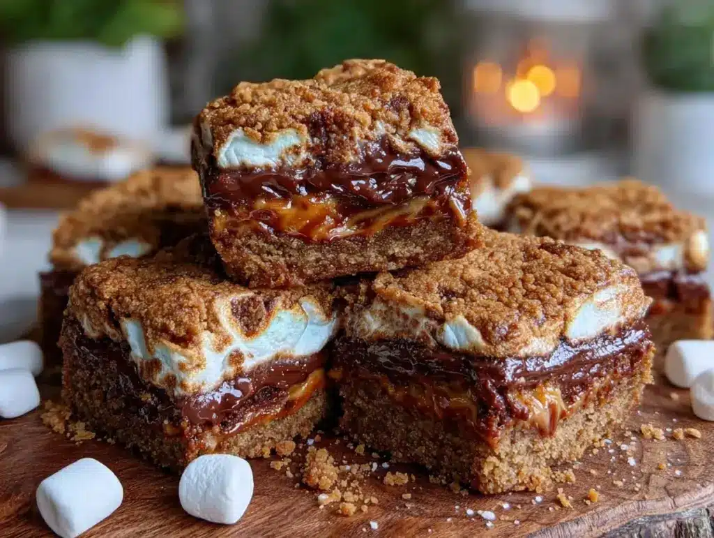 Crispy S’mores Bars - featured image
