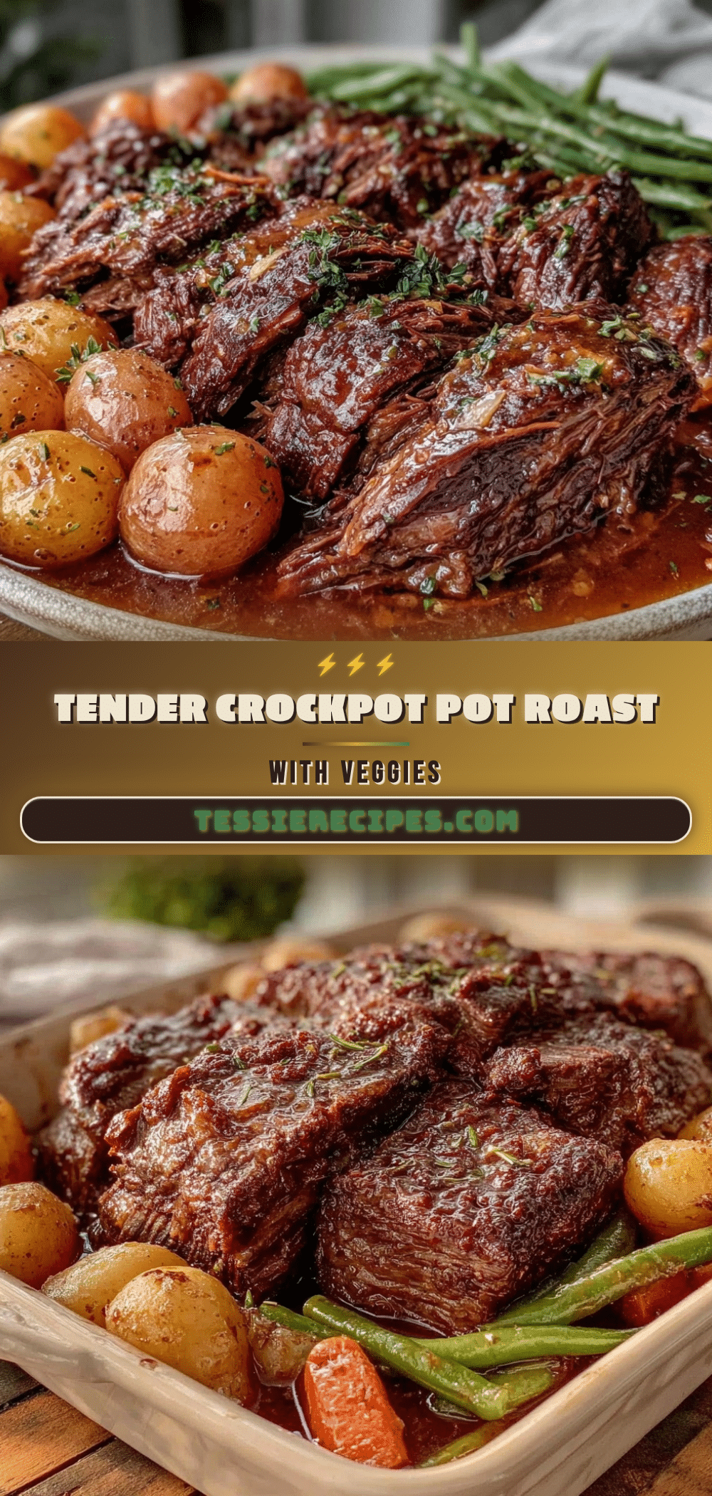 crockpot pot roast recipe