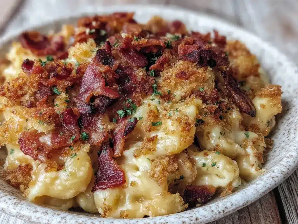 crockpot velveeta mac and cheese - featured image