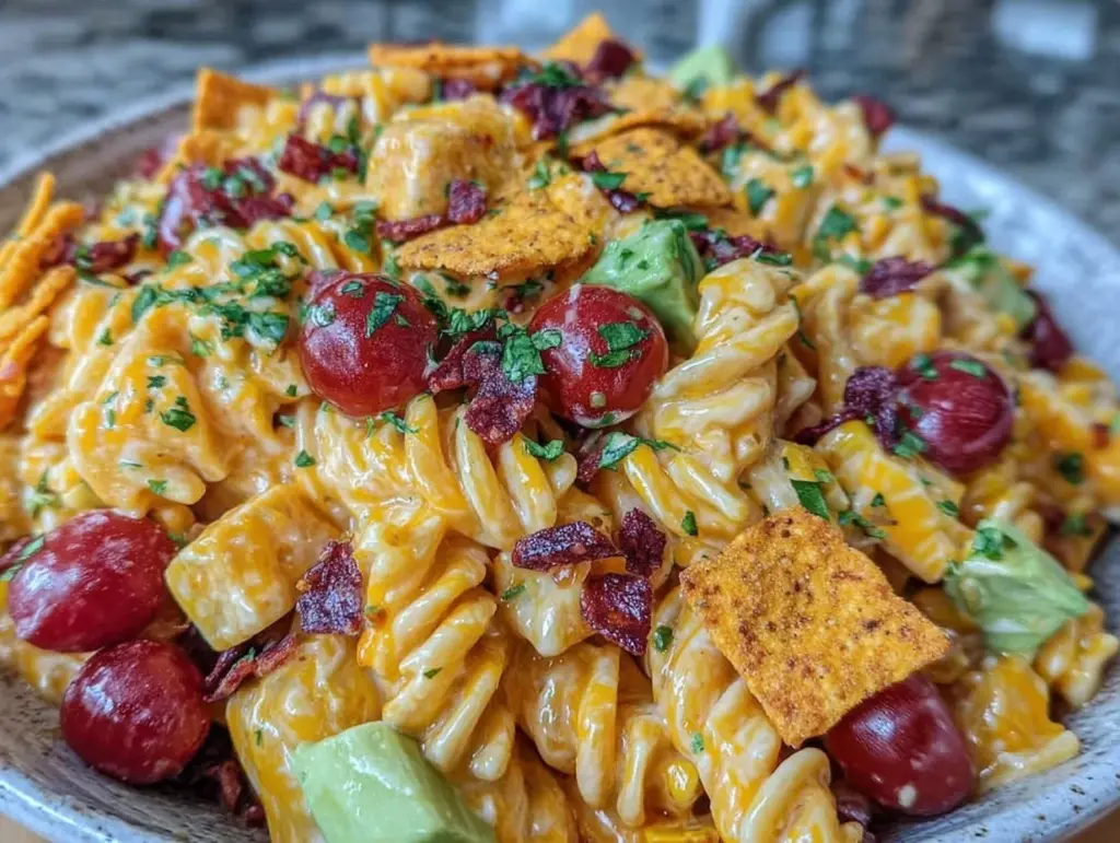 Crunchy Taco Pasta Salad - featured image