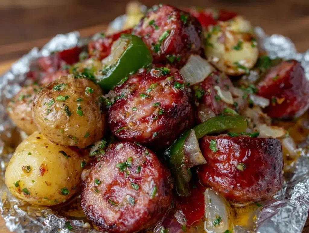 easy Cajun sausage and crispy potatoes - featured image