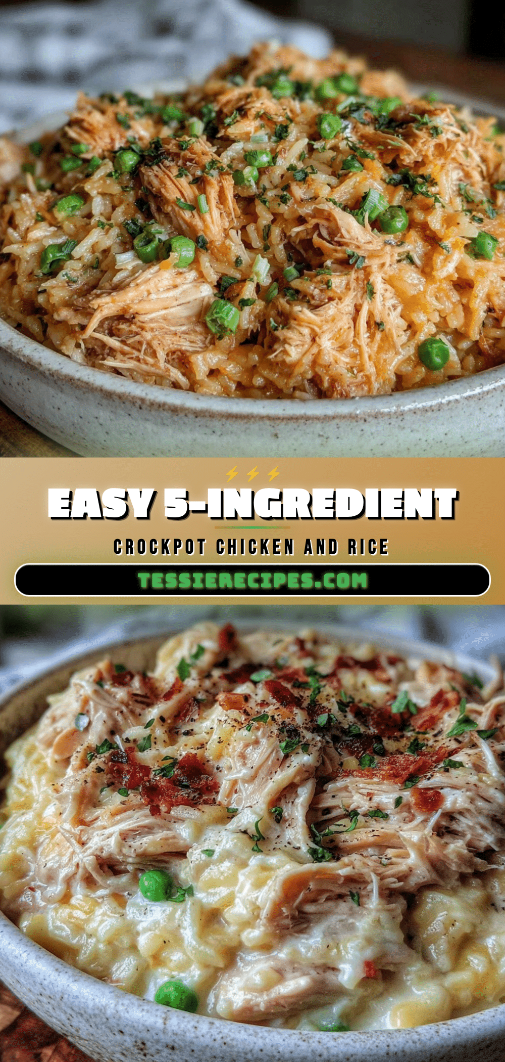 easy crockpot chicken and rice recipe