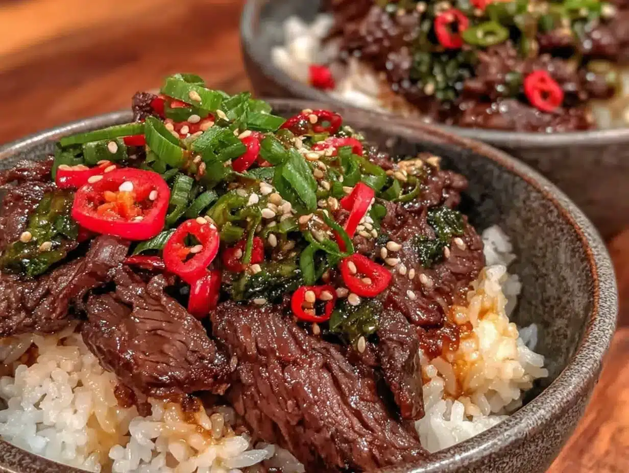 easy flavor-packed korean beef bowls preparation steps