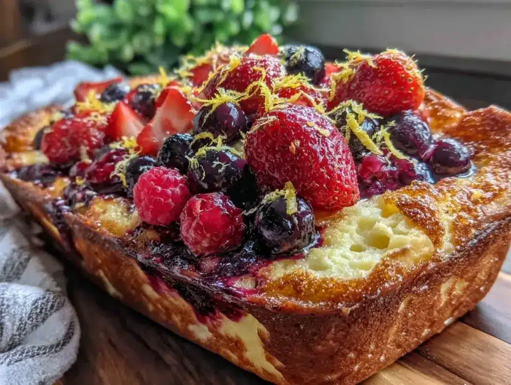 easy fluffy sheet pan pancakes - featured image