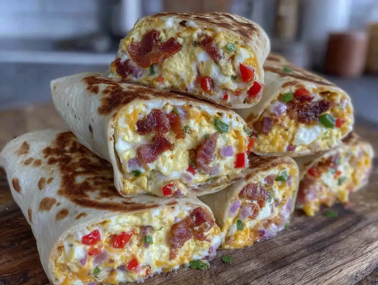 easy make-ahead breakfast burritos preparation steps