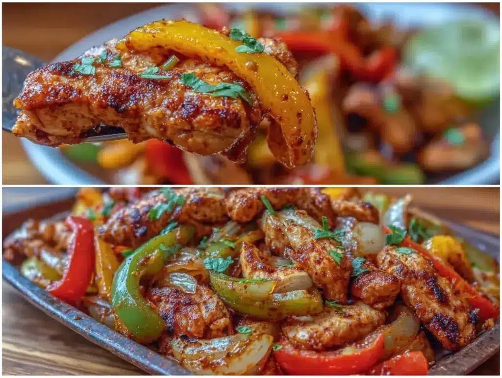 easy sheet pan fajitas - featured image