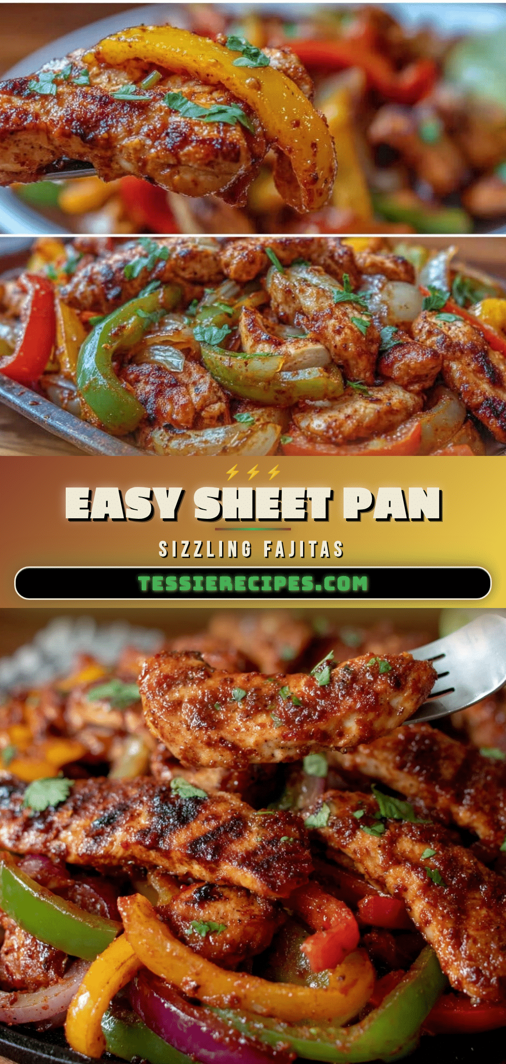 easy sheet pan fajitas recipe