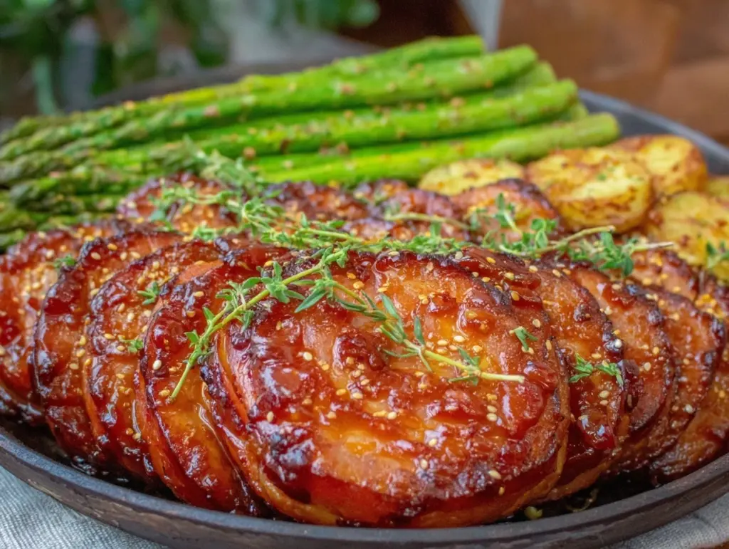 easy sheet pan ham - featured image