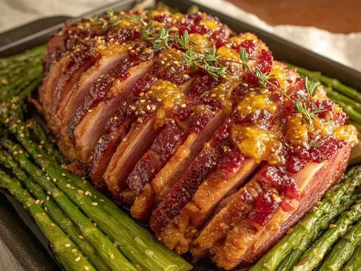 easy sheet pan ham preparation steps