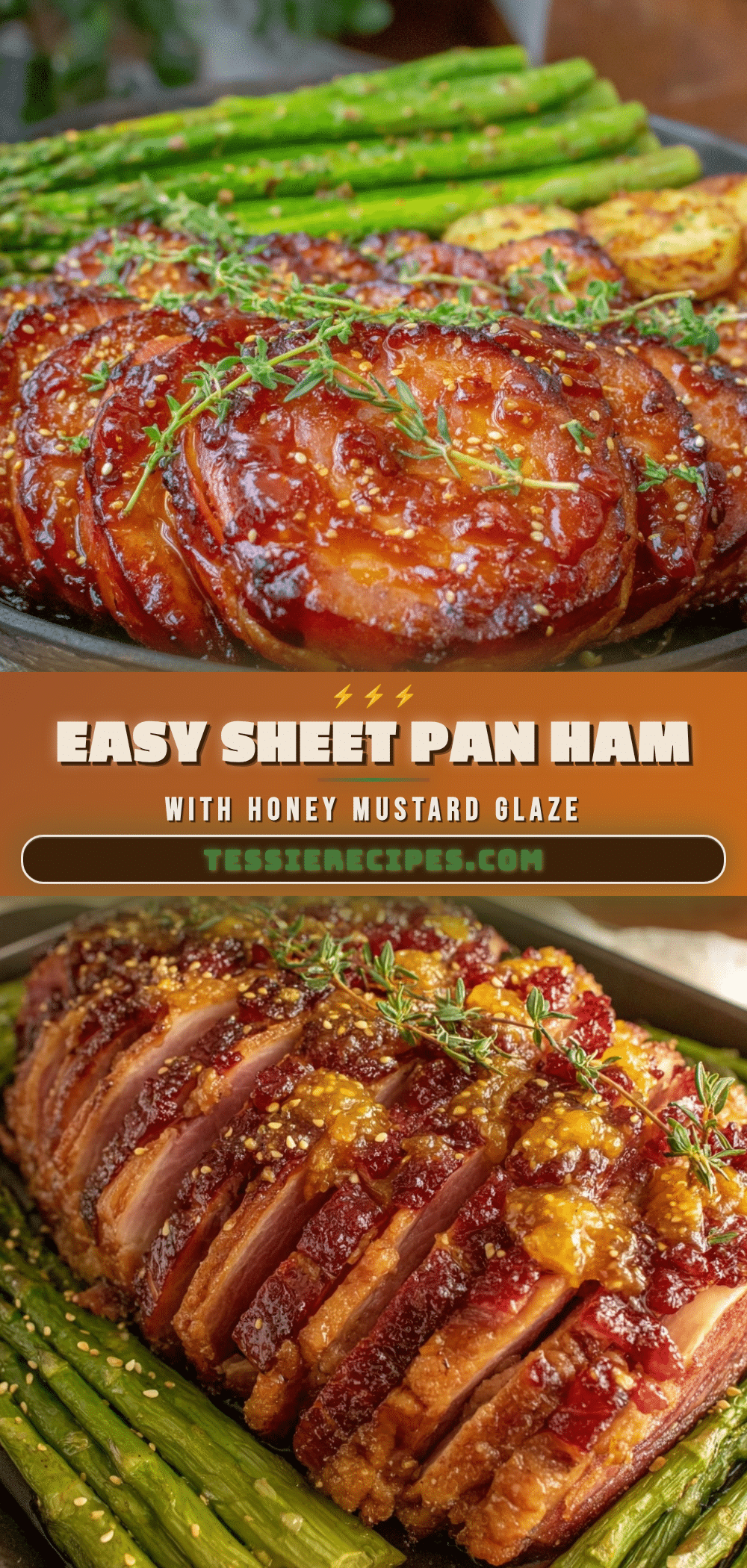 easy sheet pan ham recipe